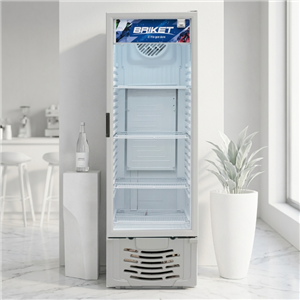 Heladera Exhibidora Vertical Briket Master M3000 293 Litros Blanca